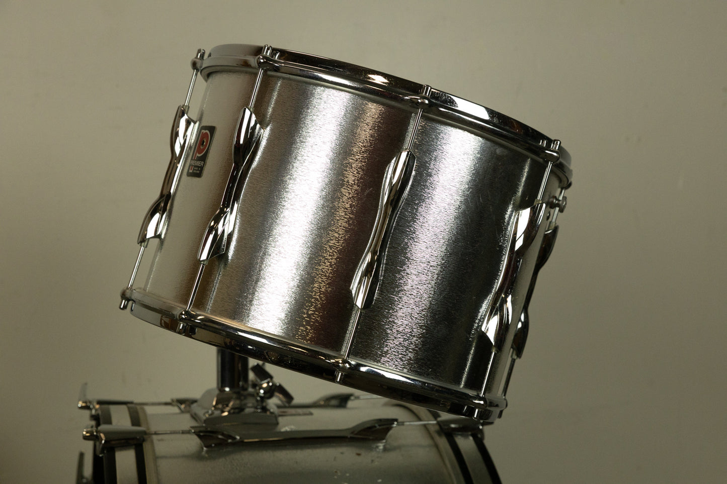 1970s Premier "Silver Star" 14x26 10x14 and 18x16 Drum Set