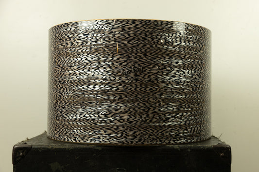 1970s Rogers 14x22 Black Onyx Bass Drum