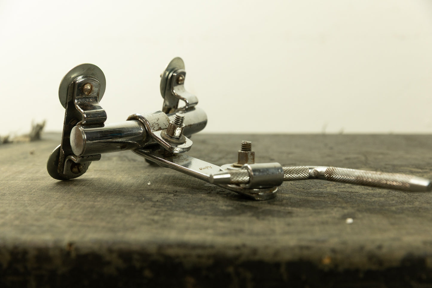 1960s Ludwig Script Rail Consolette