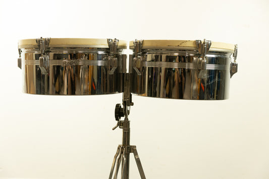 Vintage 1960s “Humberto Morales Model" Timbale Set
