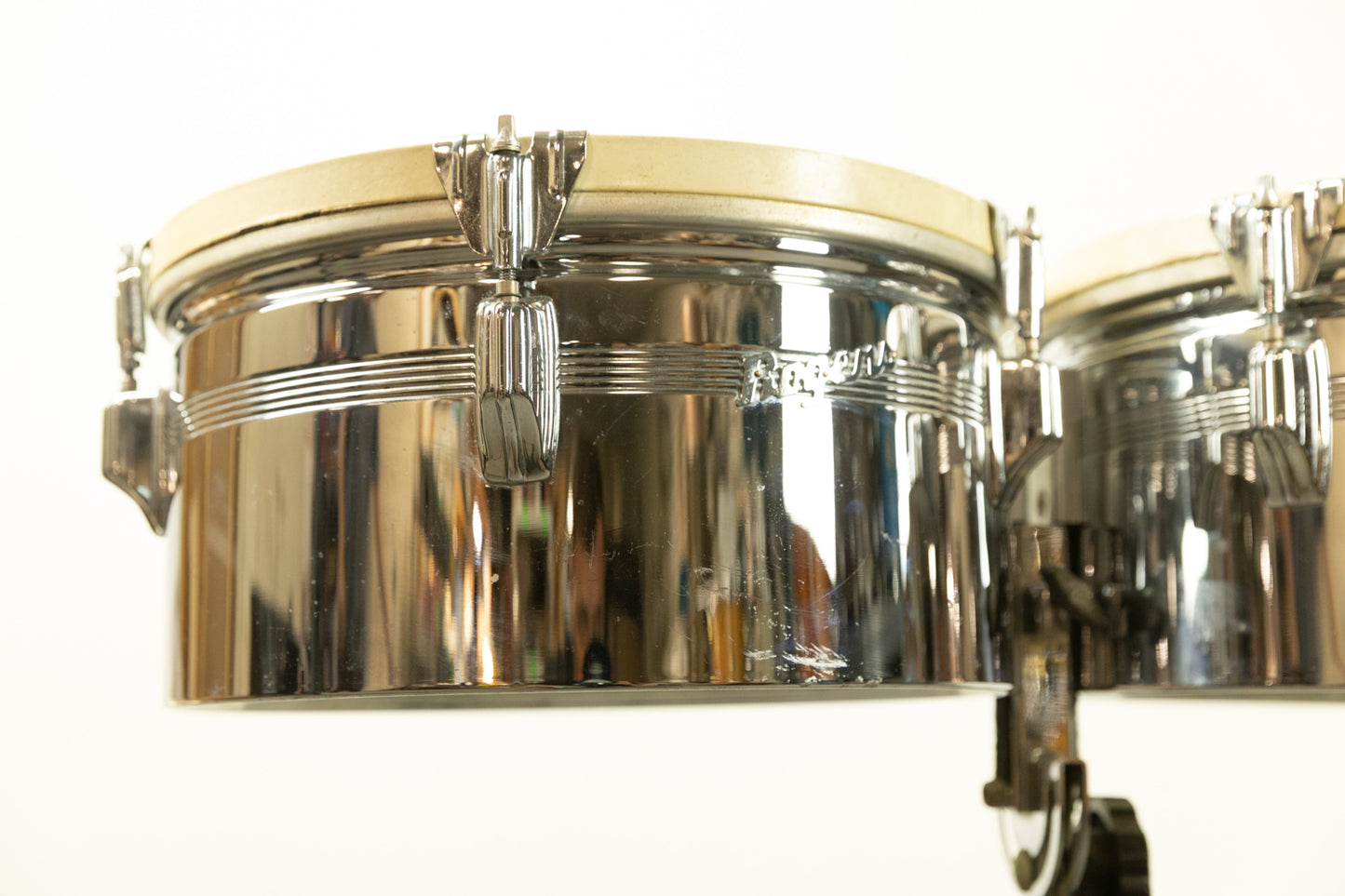 Vintage 1960s “Humberto Morales Model" Timbale Set