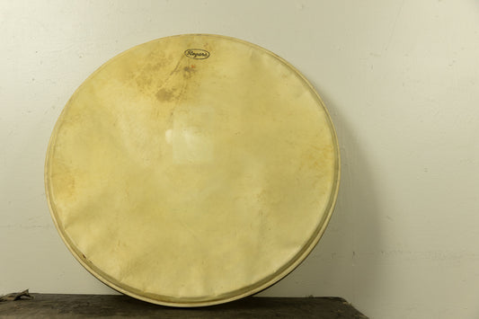 Vintage Rogers 20" Calfskin Logo Bass Drum Head