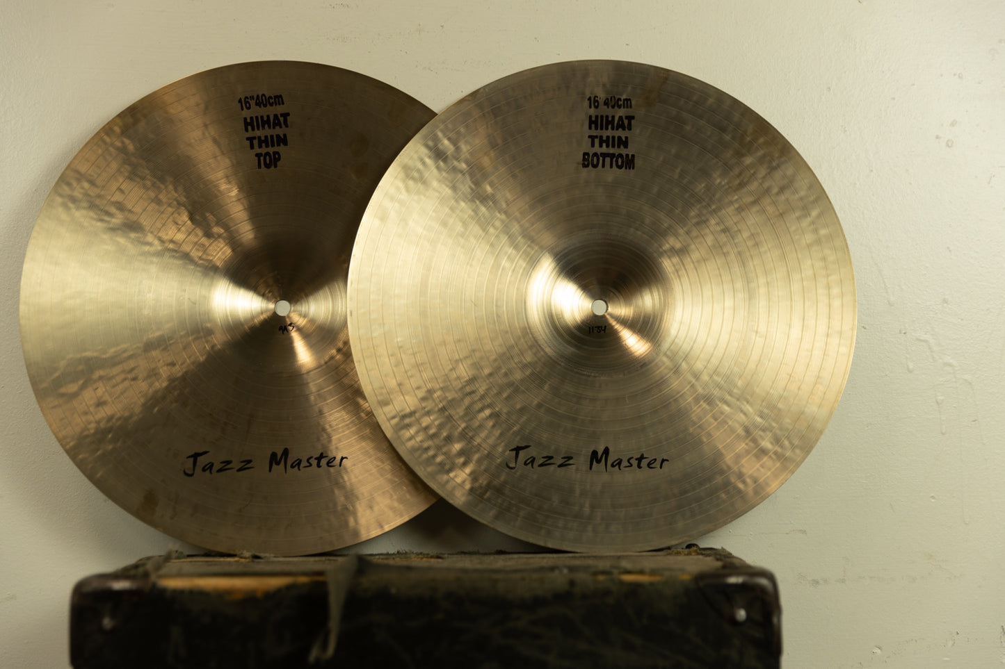 Masterwork 16" Jazz Master Thin Hi Hat Cymbals 993g 1134g