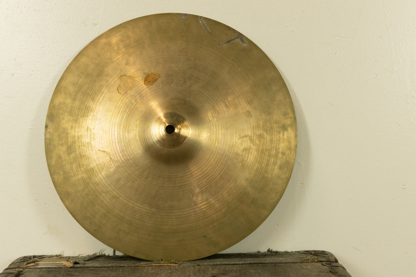 1960s Zildjian A 14" Thin Hi Hat Cymbal 753g