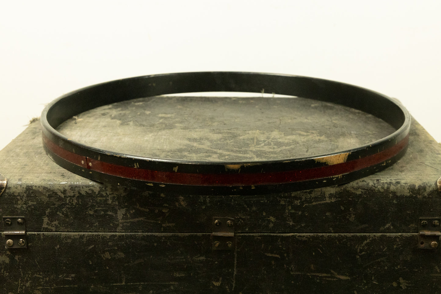 Vintage Rogers 20" Red Sparkle Bass Drum Hoop