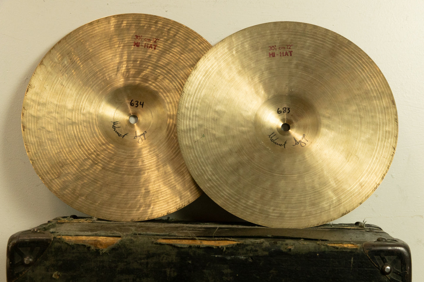 Pre-Split Istanbul 12" Hi Hat Cymbals 634g 683g