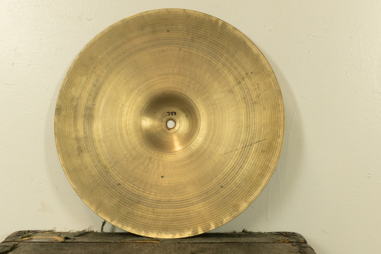 1960s Zildjian A 14" Thin Hi Hat Cymbal 753g