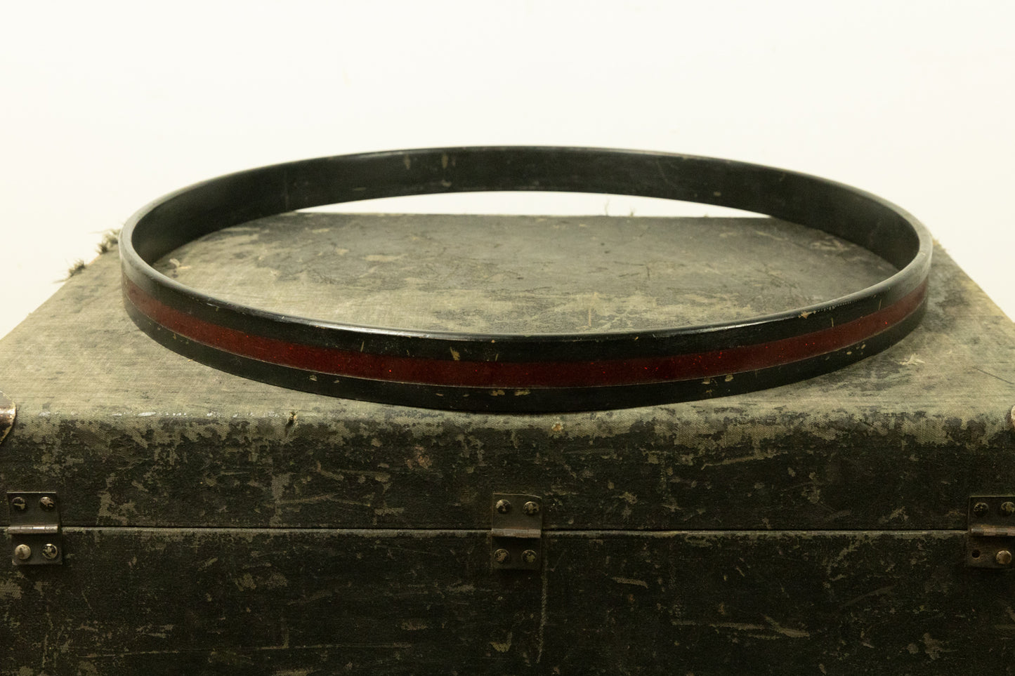 Vintage Rogers 20" Red Sparkle Bass Drum Hoop