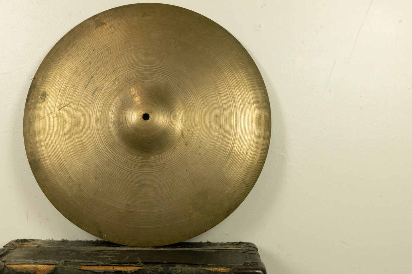 1960s Zildjian A 18" Crash Ride Cymbal 1767g