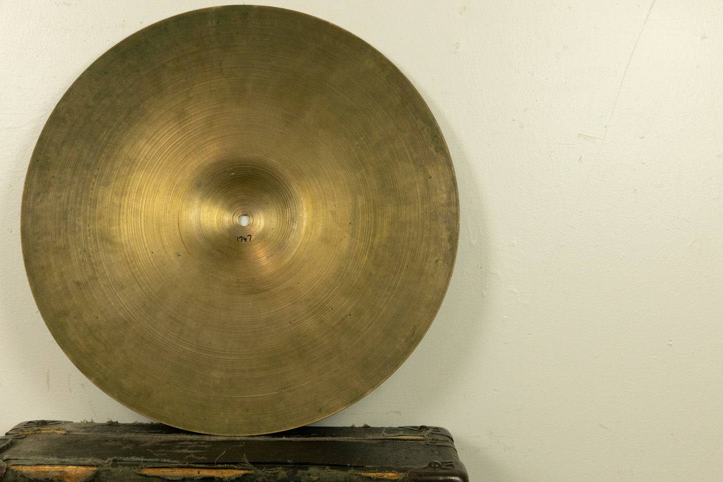 1960s Zildjian A 18" Crash Ride Cymbal 1767g