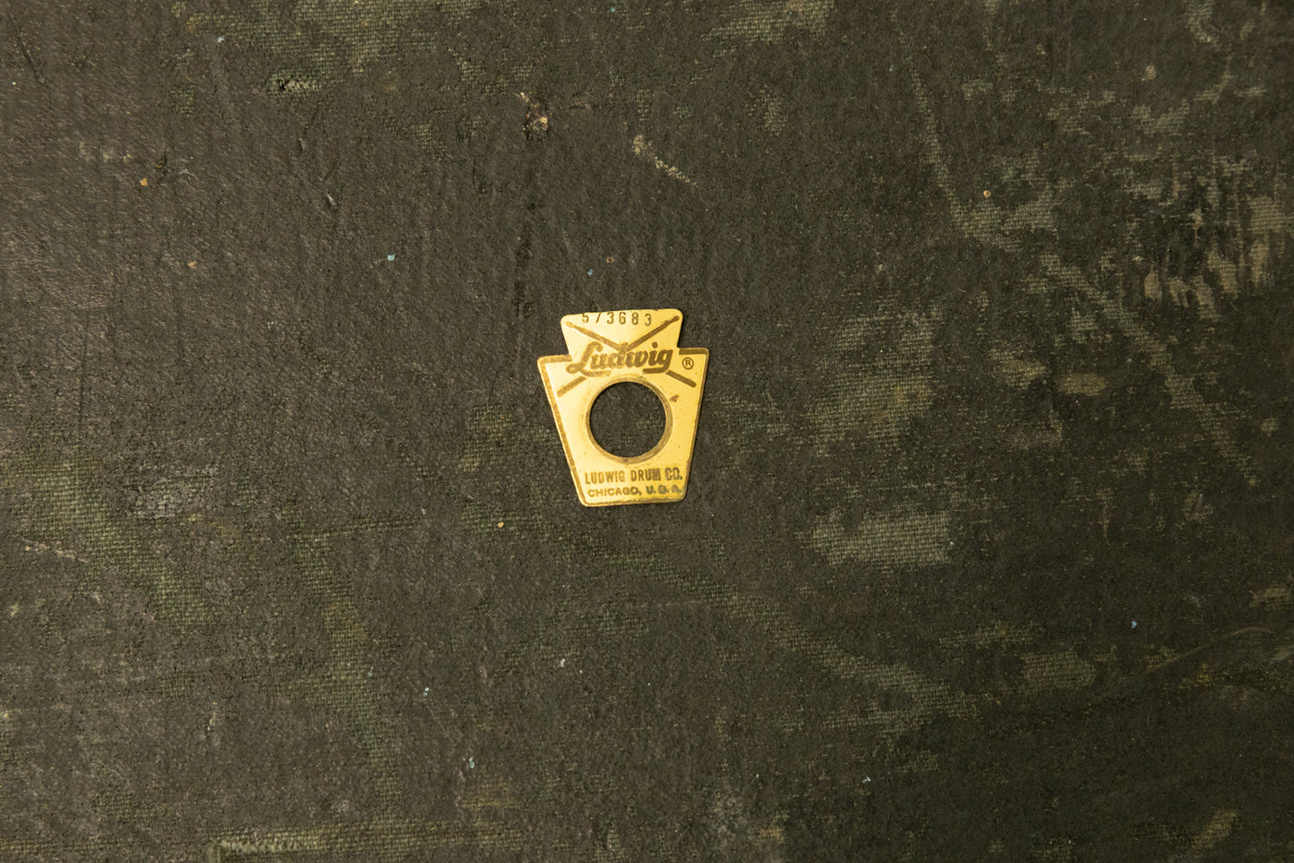 1960s Ludwig Keystone Badge Lot #N5