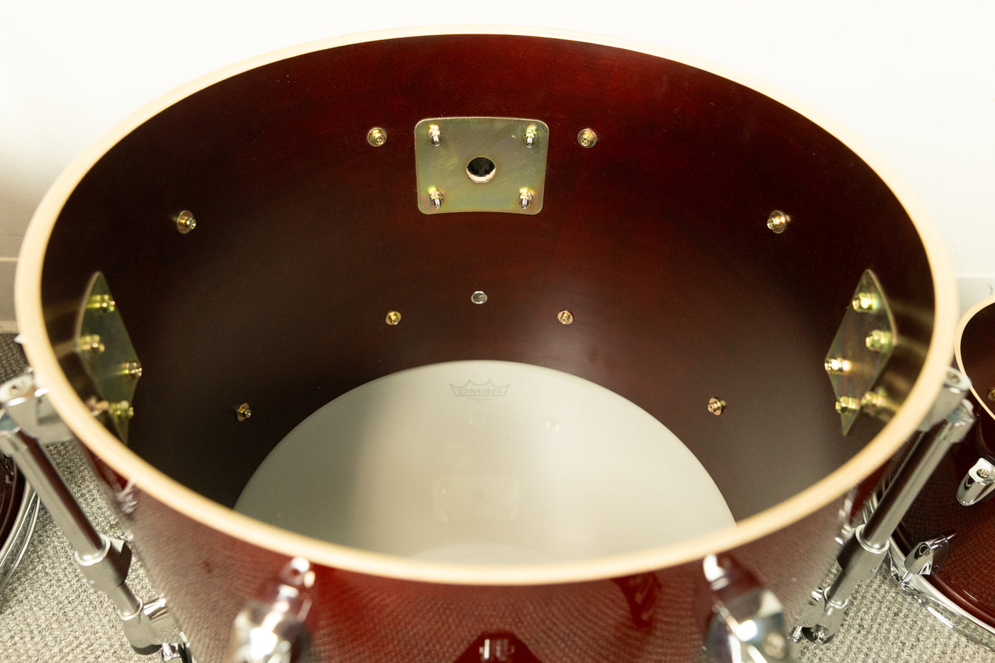 Yamaha Maple Custom Absolute 14x18 7x10 8x12 and 14x14 Drum Set