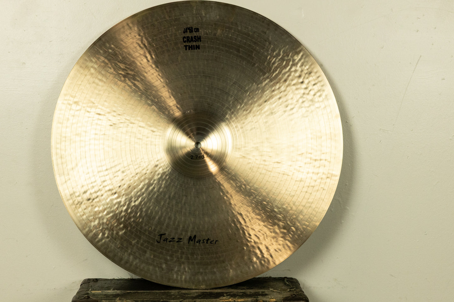 Masterwork 24" Jazz Master Thin Crash Cymbal 2703g