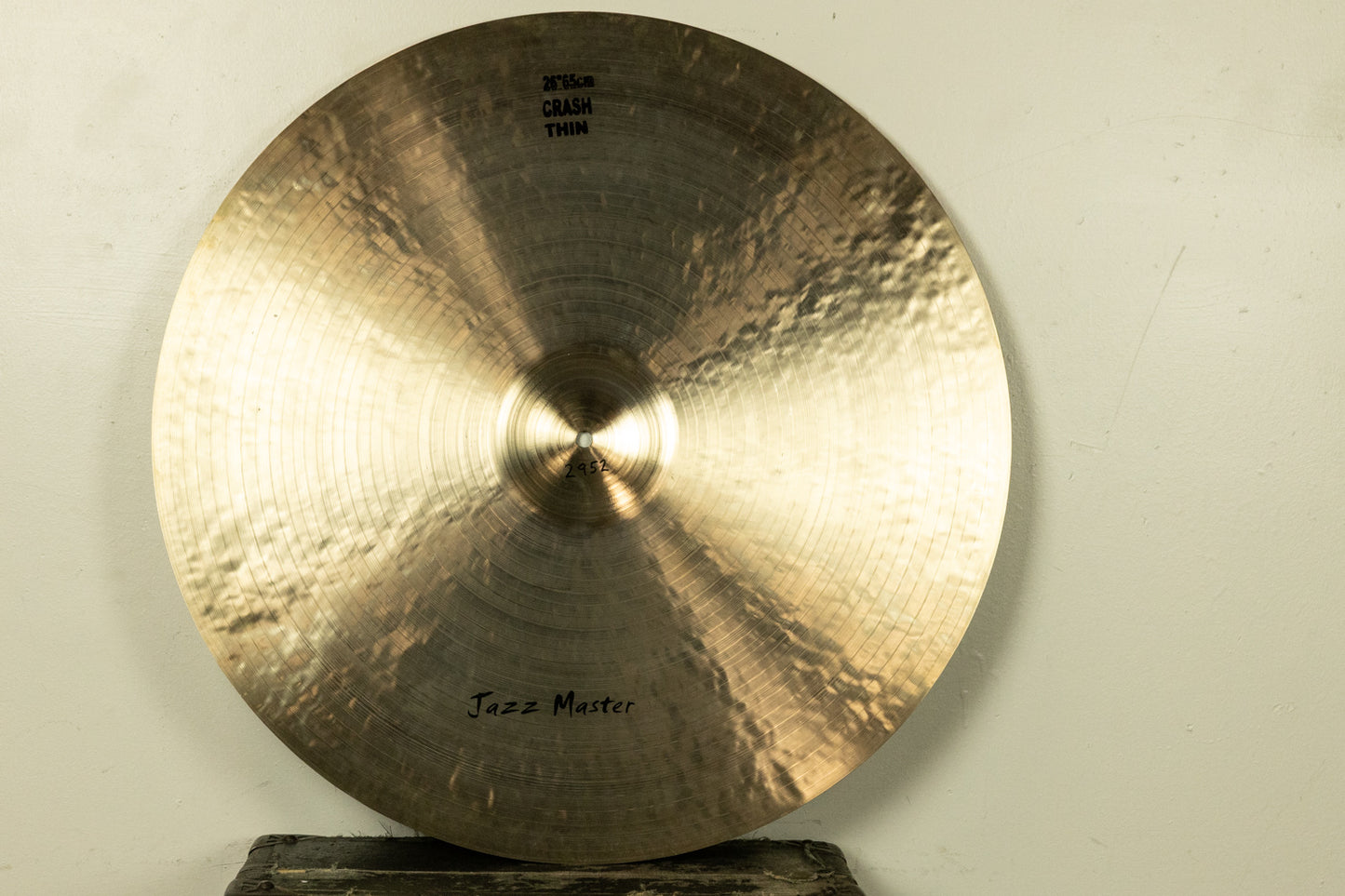 Masterwork 26" Jazz Master Thin Crash Cymbal 2952g