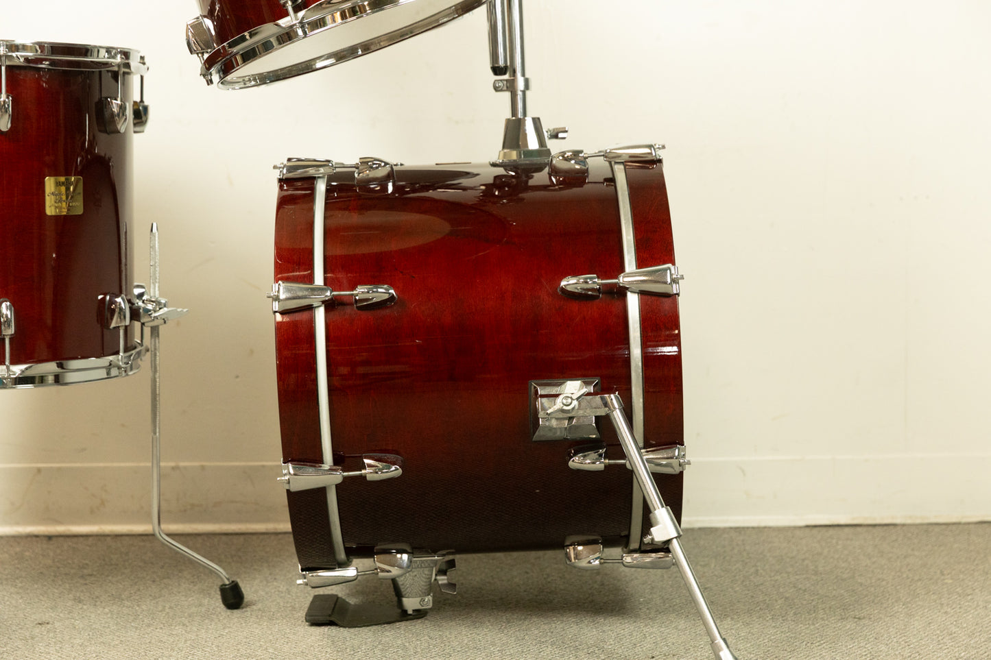 Yamaha Maple Custom Absolute 14x18 7x10 8x12 and 14x14 Drum Set