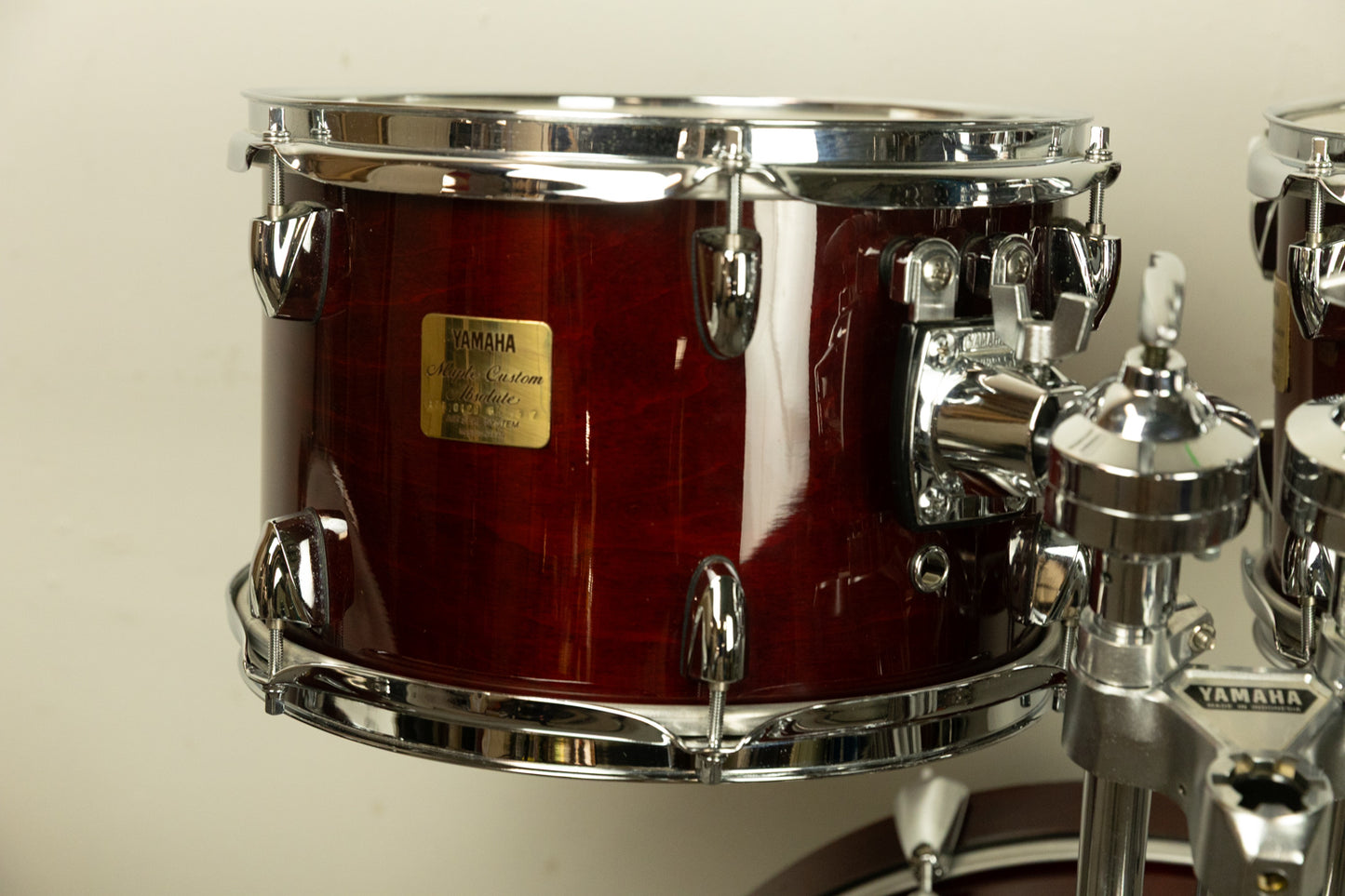 Yamaha Maple Custom Absolute 14x18 7x10 8x12 and 14x14 Drum Set