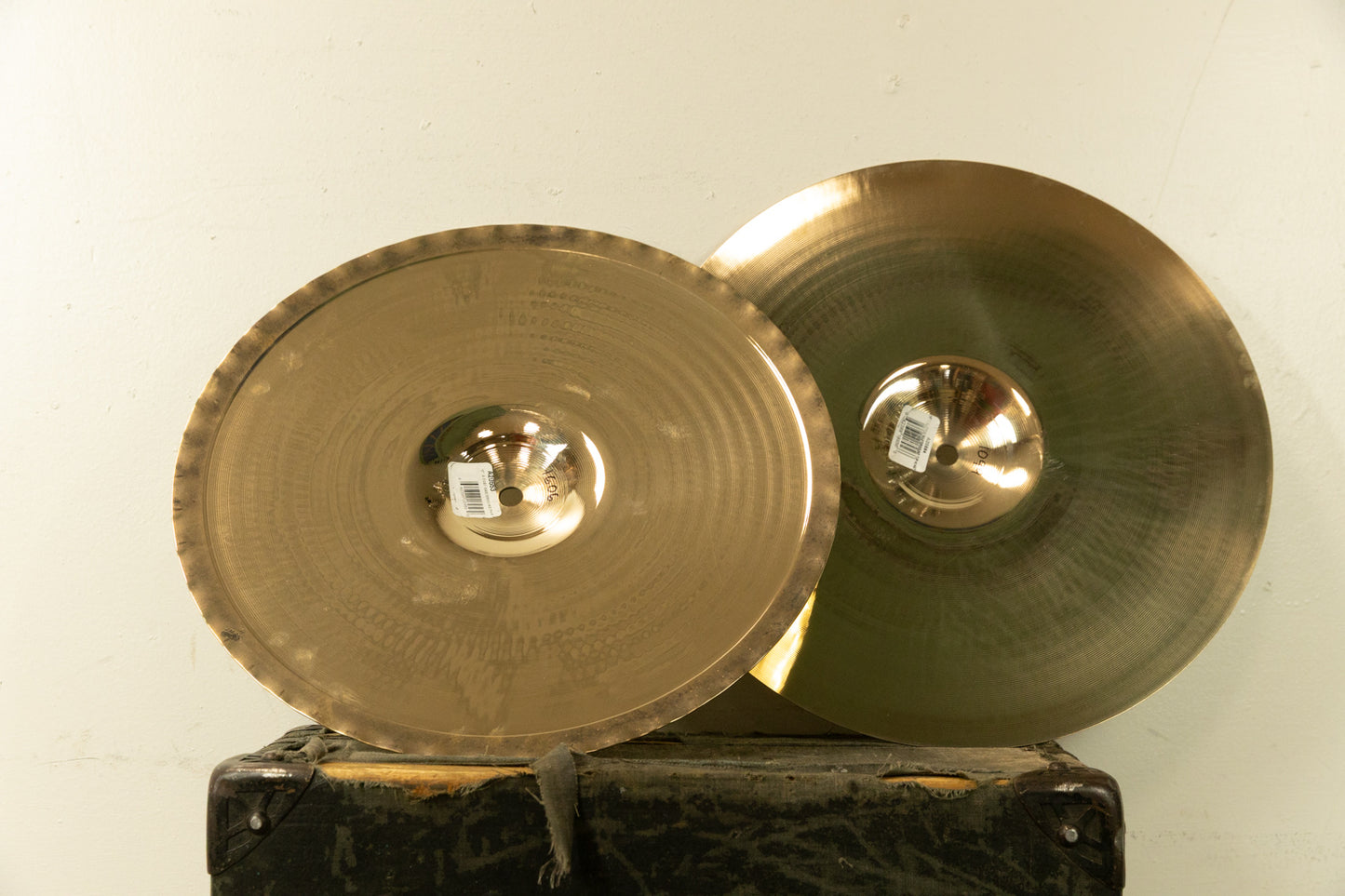 Zildjian 15" A Custom Mastersound Hi Hat Cymbals 1099g 1606g
