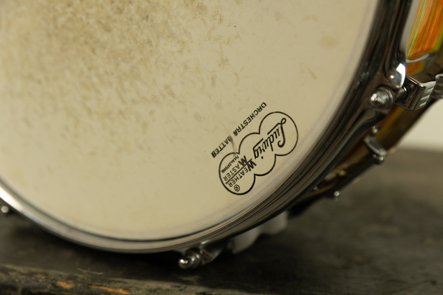 Vintage Ludwig 5x14 Citrus Mod Jazz Festival Snare Drum
