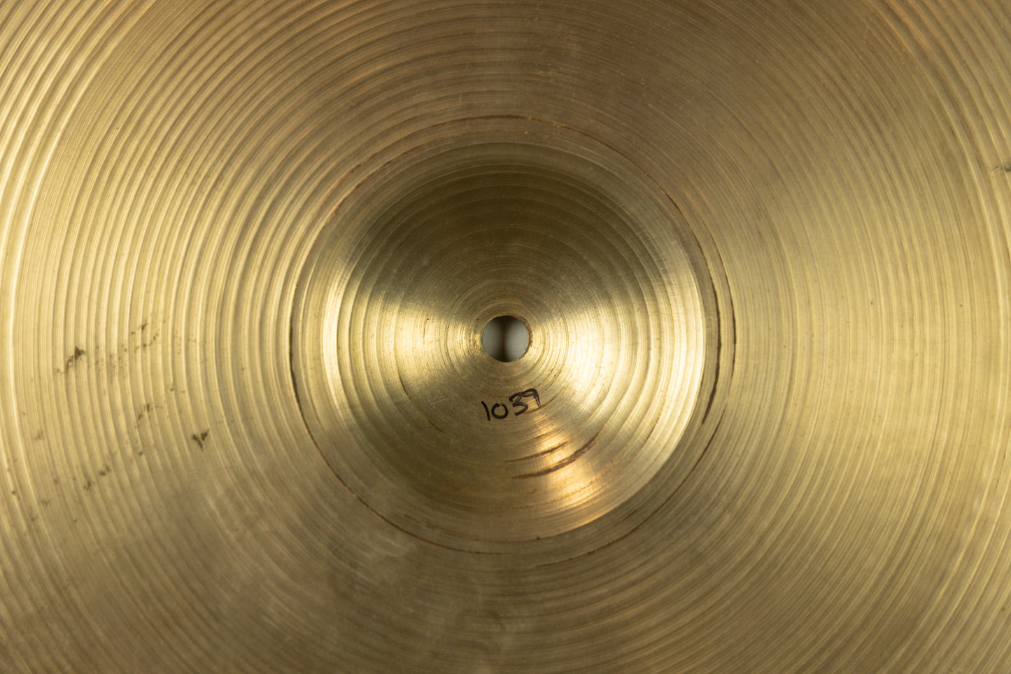 1950s Zildjian 15" A Thin Hi Hat Cymbals 1009g 1039g