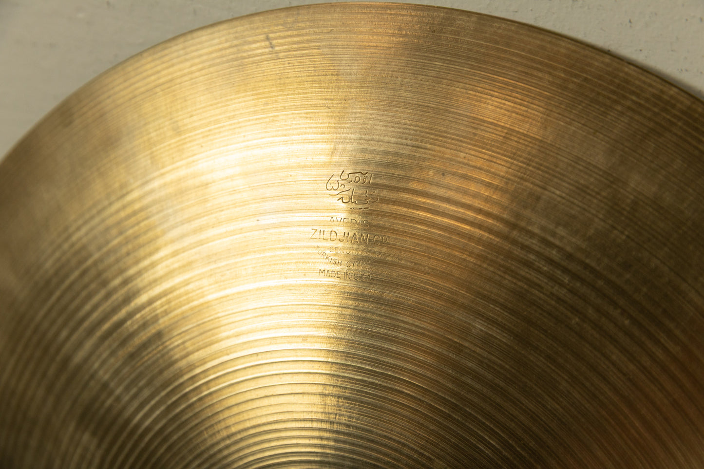 1950s Zildjian 15" A Thin Hi Hat Cymbals 1009g 1039g