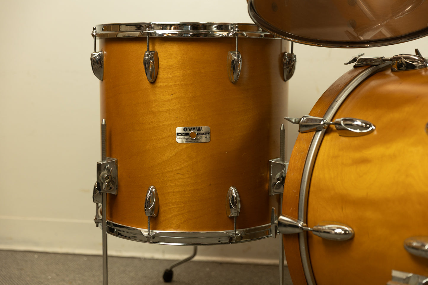 1970s Yamaha 9000 Series "Real Wood" Drum Set