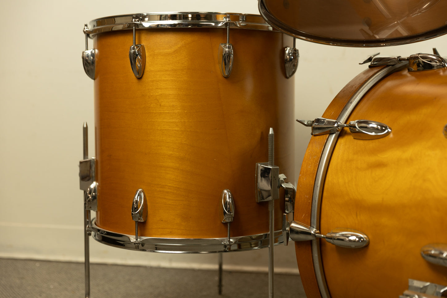 1970s Yamaha 9000 Series "Real Wood" Drum Set