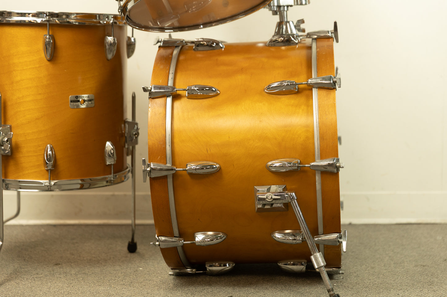 1970s Yamaha 9000 Series "Real Wood" Drum Set