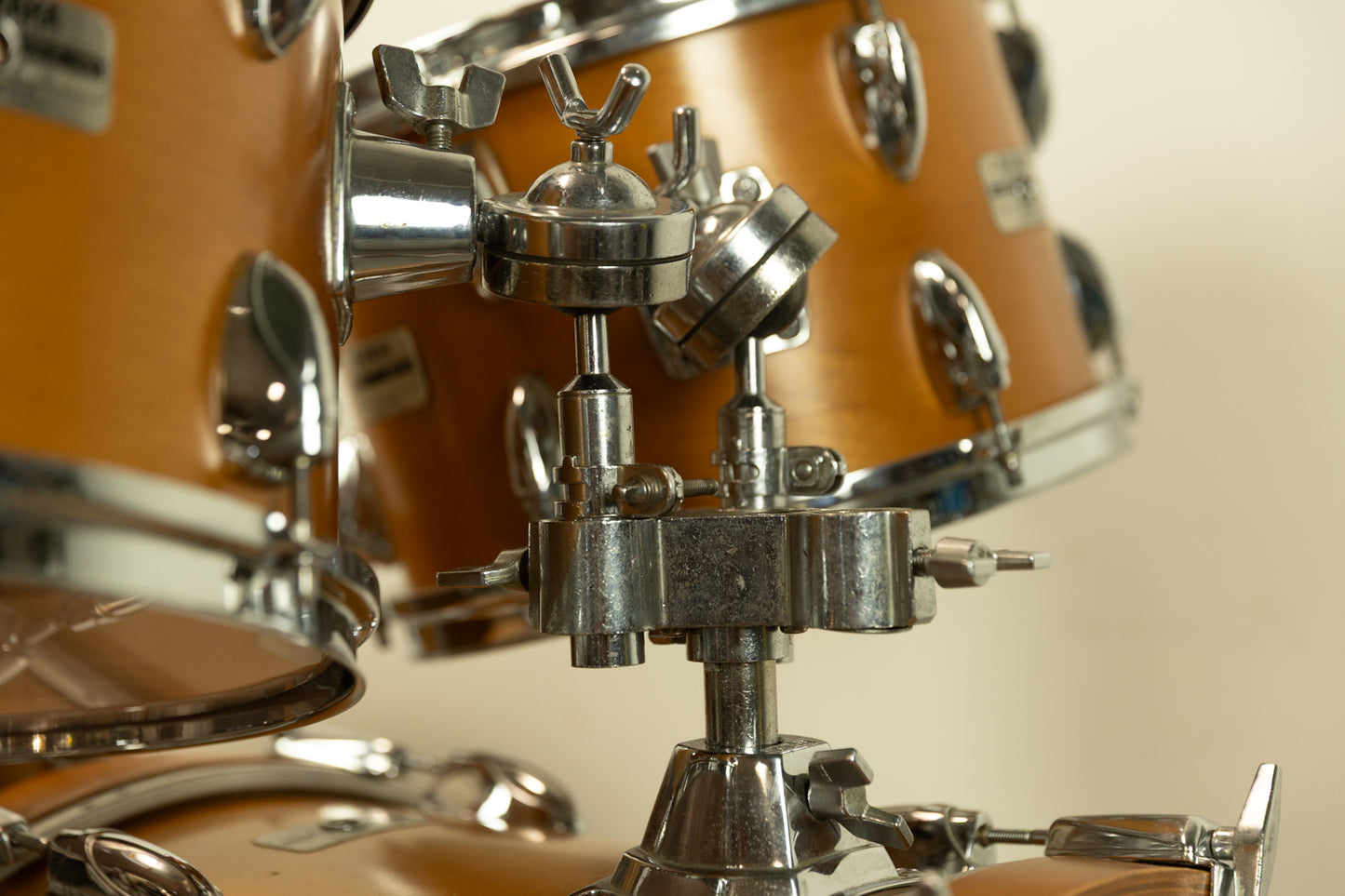 1970s Yamaha 9000 Series "Real Wood" Drum Set