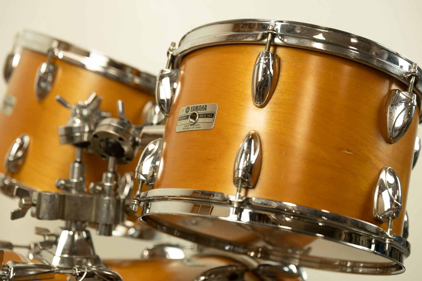 1970s Yamaha 9000 Series "Real Wood" Drum Set