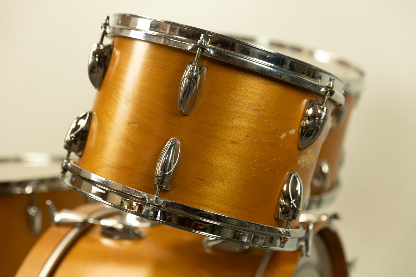 1970s Yamaha 9000 Series "Real Wood" Drum Set