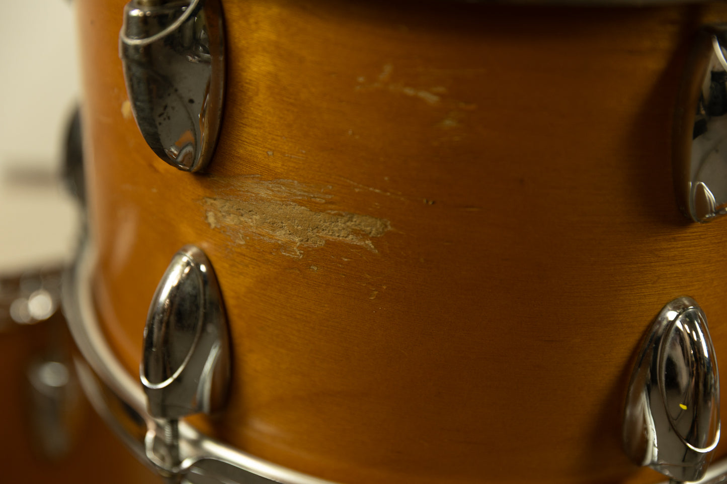 1970s Yamaha 9000 Series "Real Wood" Drum Set