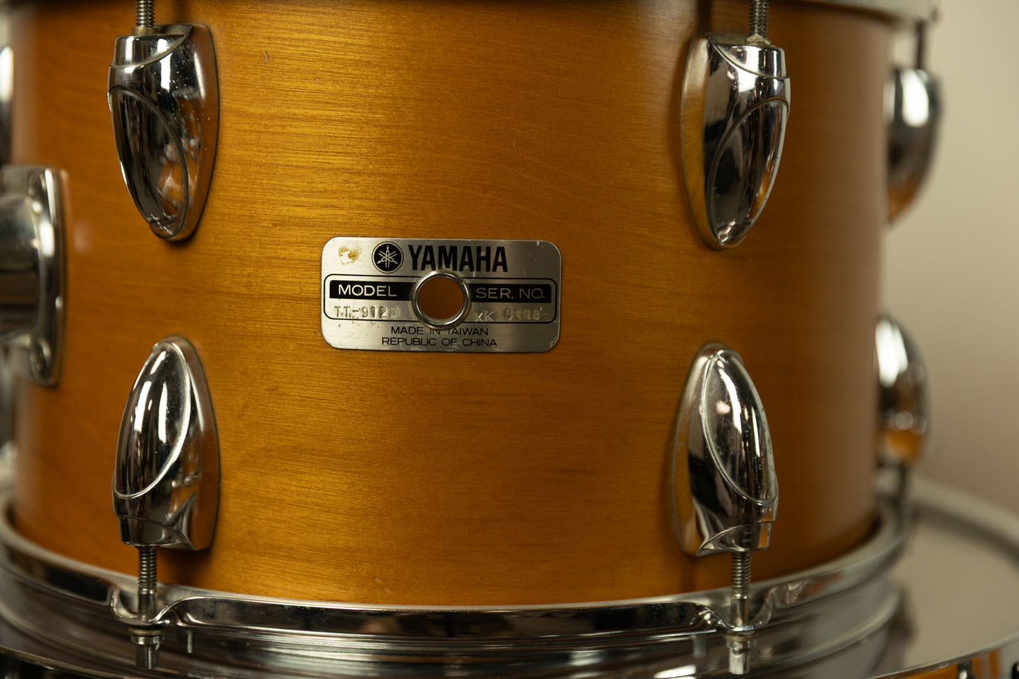 1970s Yamaha 9000 Series "Real Wood" Drum Set