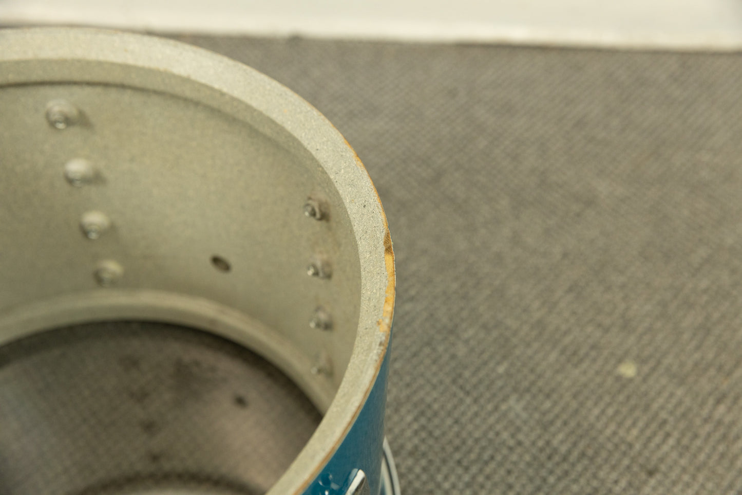1970s Ludwig Standard S-320 Blue Mist Drum Set