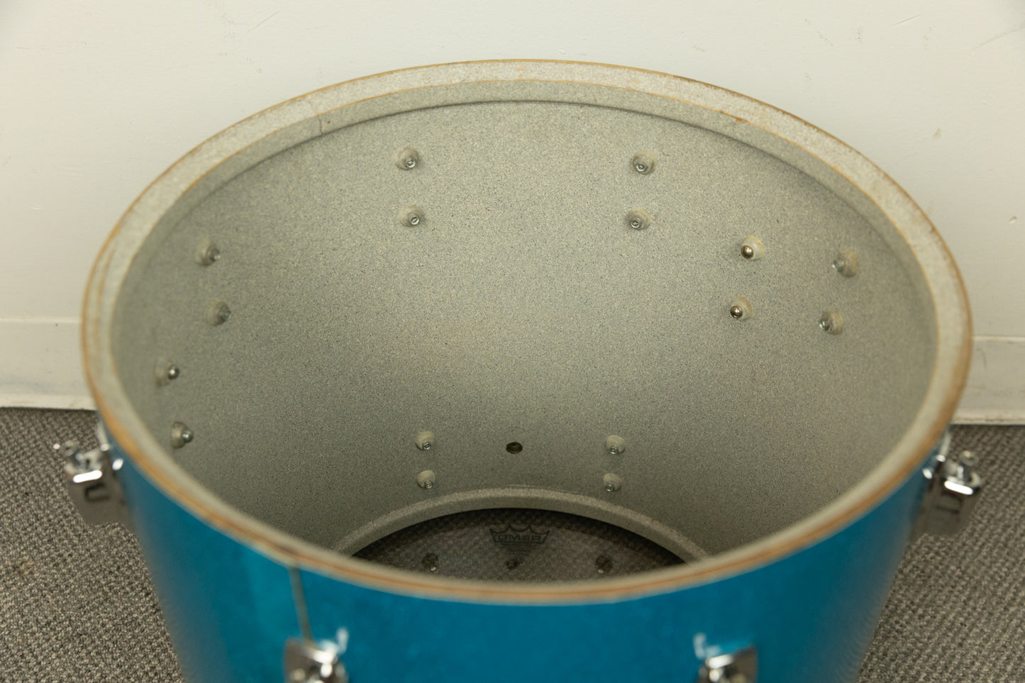 1970s Ludwig Standard S-320 Blue Mist Drum Set