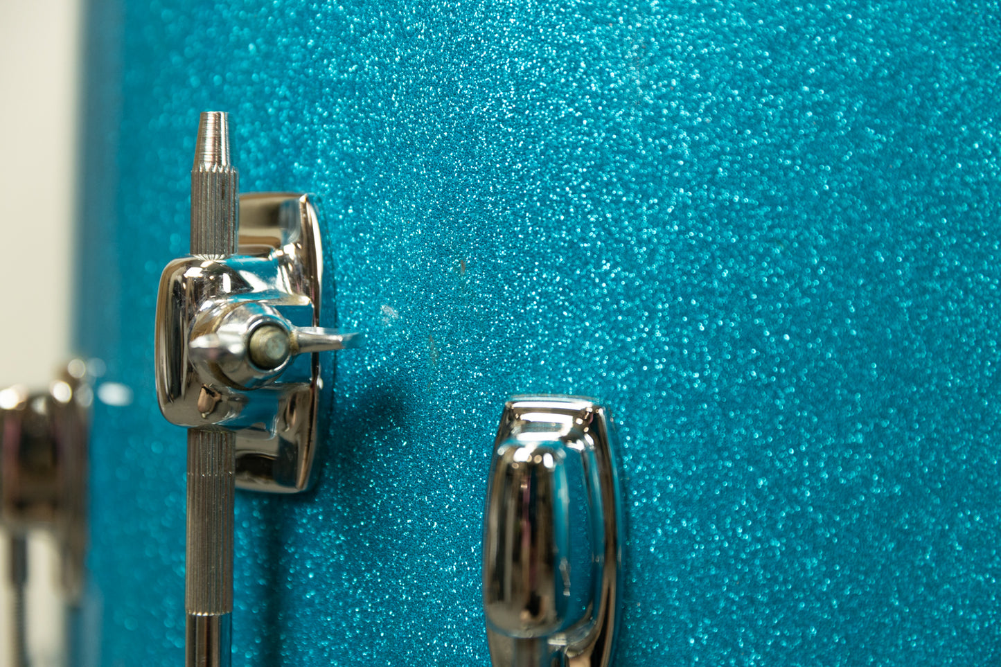 1970s Ludwig Standard S-320 Blue Mist Drum Set