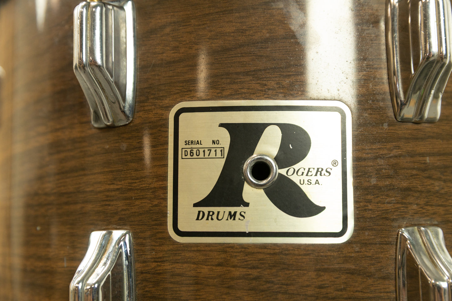 Vintage Rogers 10x14 New Mahogany "Big R" Tom