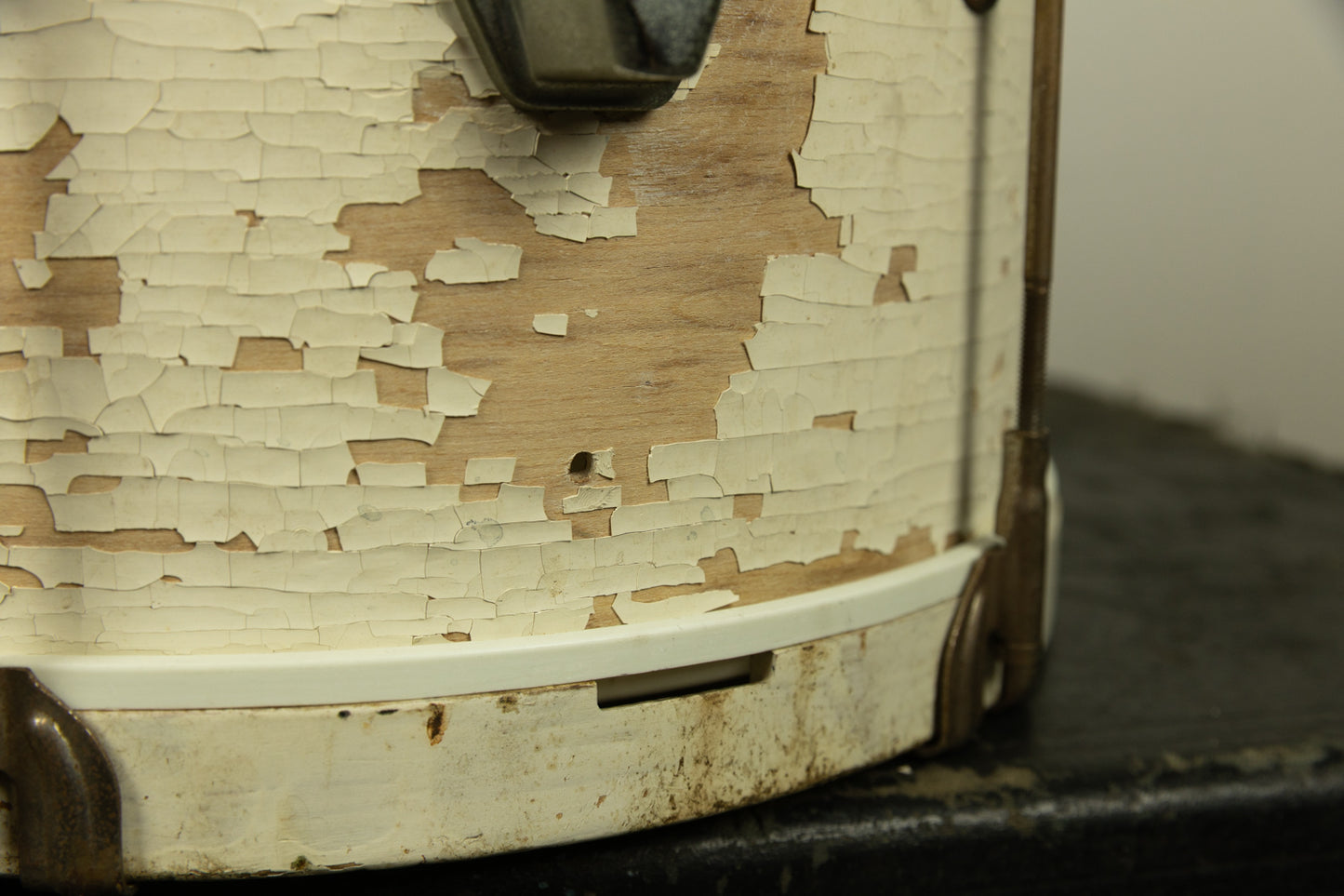 1960s Ludwig 10x14 White Duco Parade Drum
