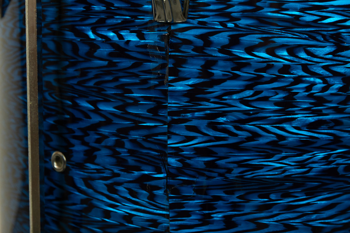 1960s Rogers 16x18 Blue Onyx Pearl Floor Tom