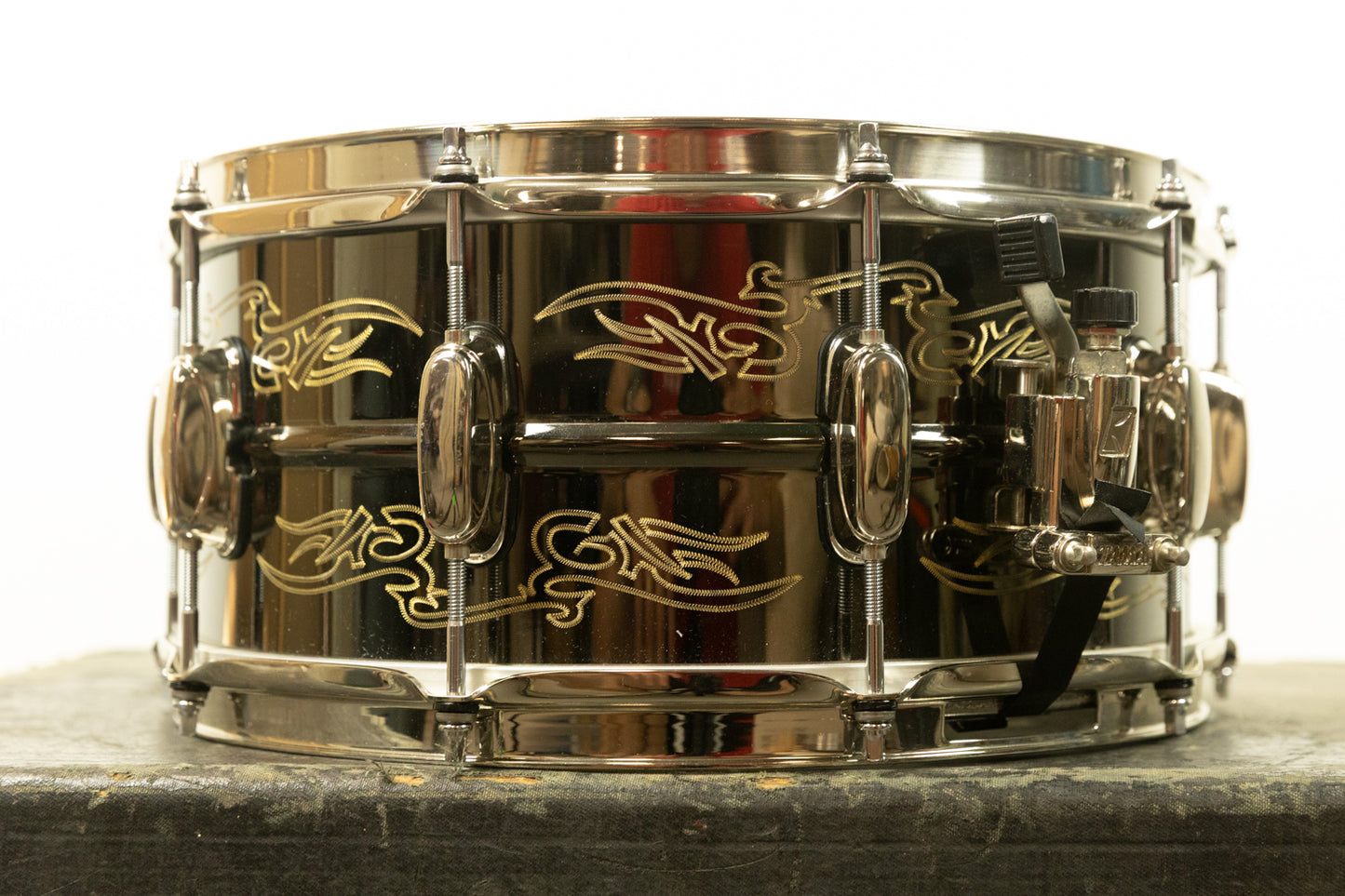Tama 6.5x14" Kenny Aronoff Trackmaster Signature Brass Snare Drum