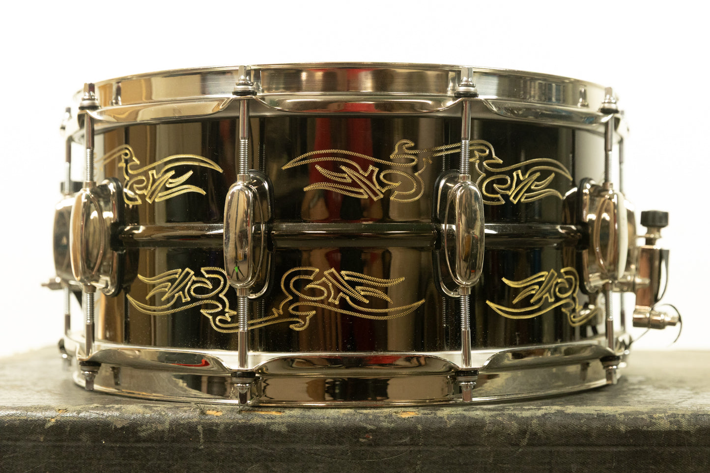 Tama 6.5x14" Kenny Aronoff Trackmaster Signature Brass Snare Drum