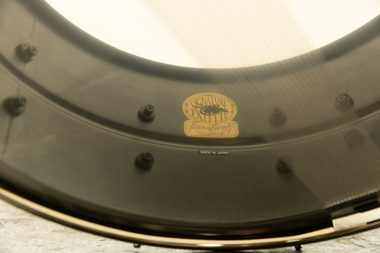 Tama 6.5x14" Kenny Aronoff Trackmaster Signature Brass Snare Drum
