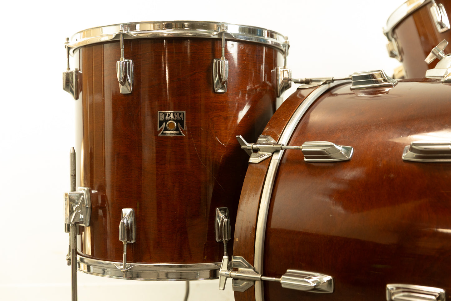 1980s Tama Super Mahogany Superstar Drum Set