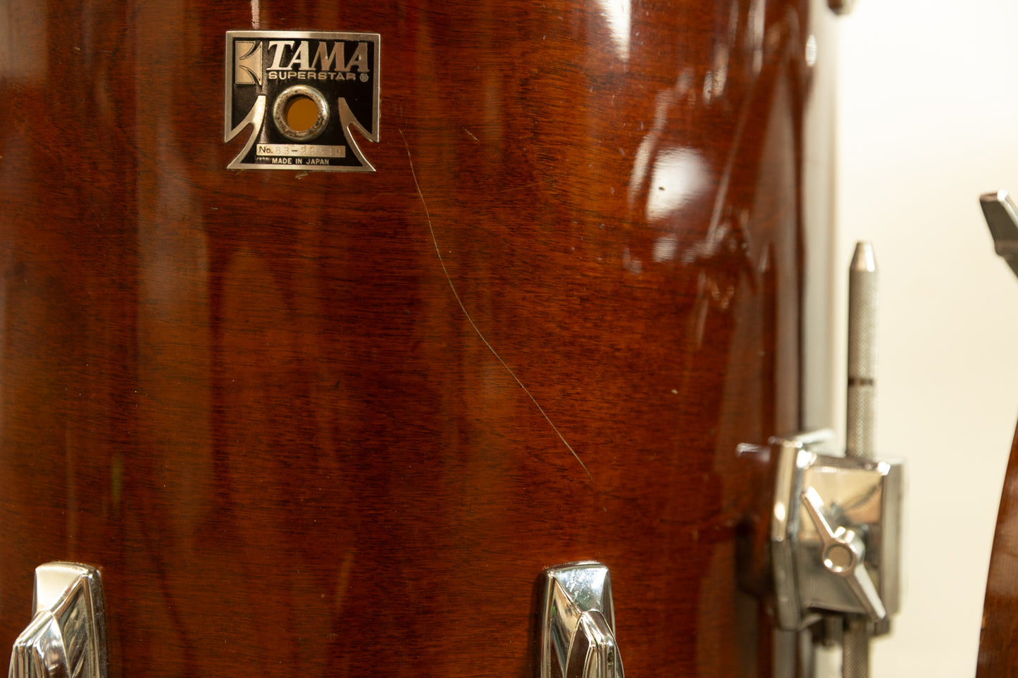 1980s Tama Super Mahogany Superstar Drum Set