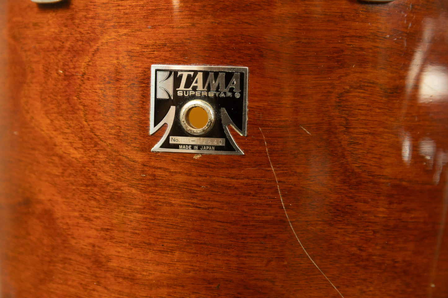 1980s Tama Super Mahogany Superstar Drum Set