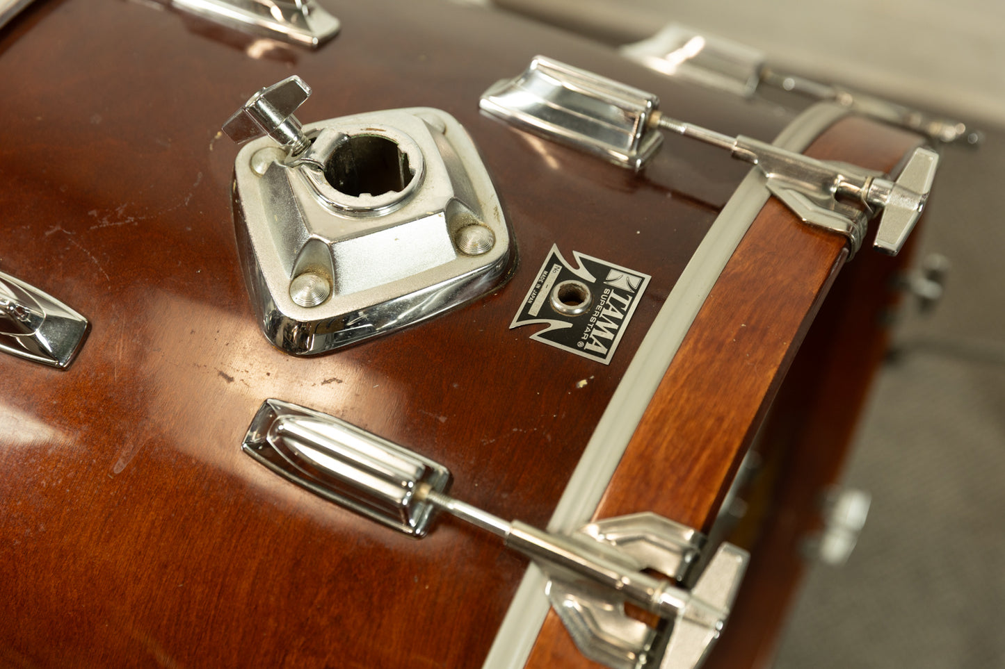 1980s Tama Super Mahogany Superstar Drum Set