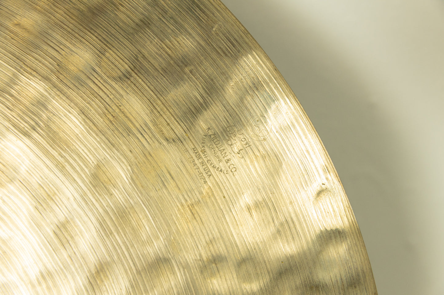 Zildjian 18" K Constantinople Crash Cymbal 1331g