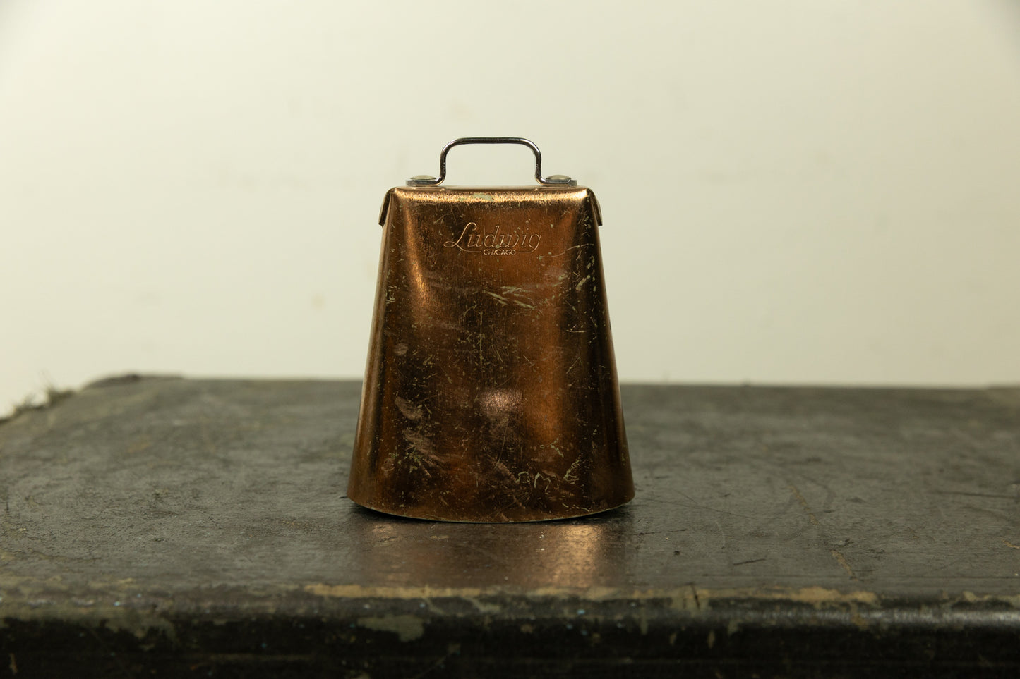 Vintage Ludwig 5" Goldentone Cowbell