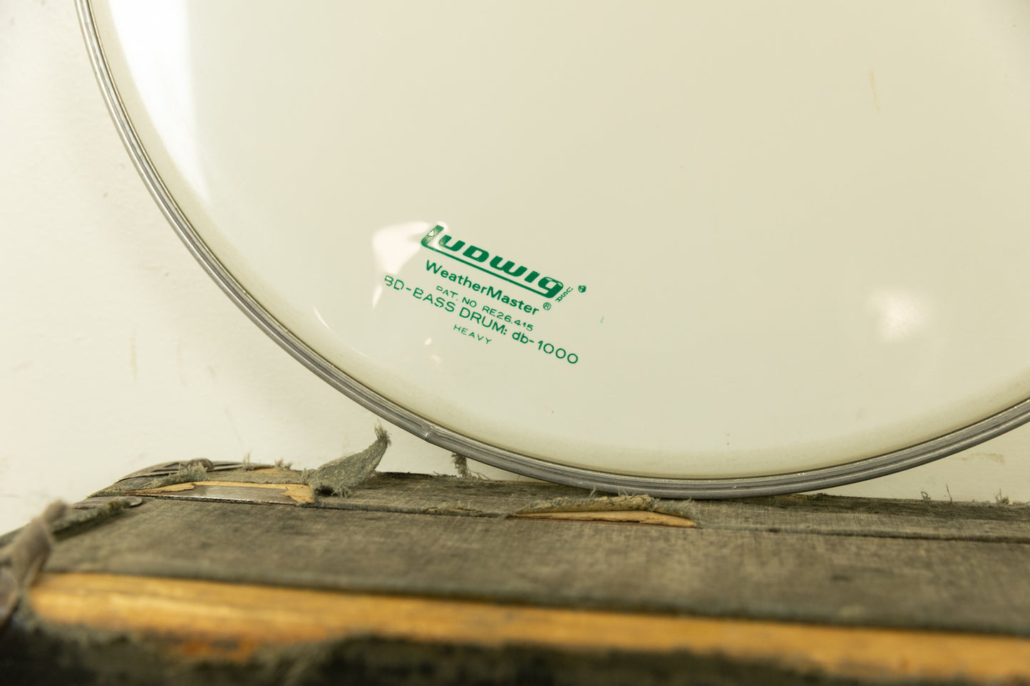 1970s Ludwig 20" Bass Drum Logo Head