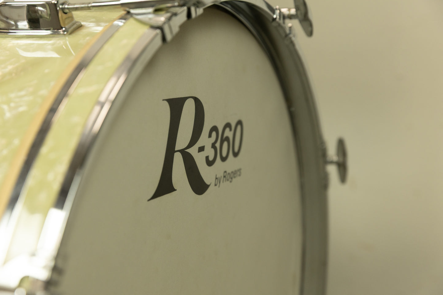 Vintage Rogers R-360 "Rock Solid" Marine Pearl Drum Set