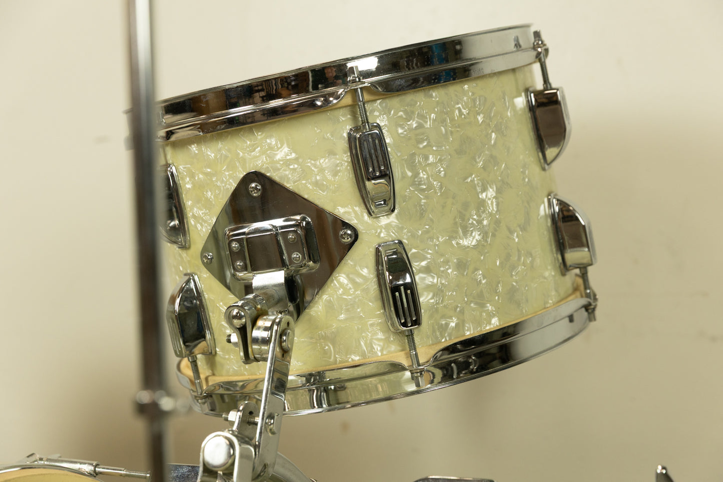 Vintage Rogers R-360 "Rock Solid" Marine Pearl Drum Set
